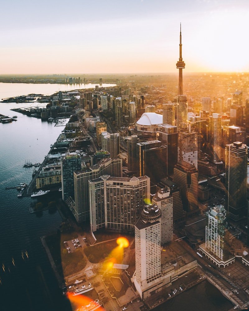 Arrival in Toronto